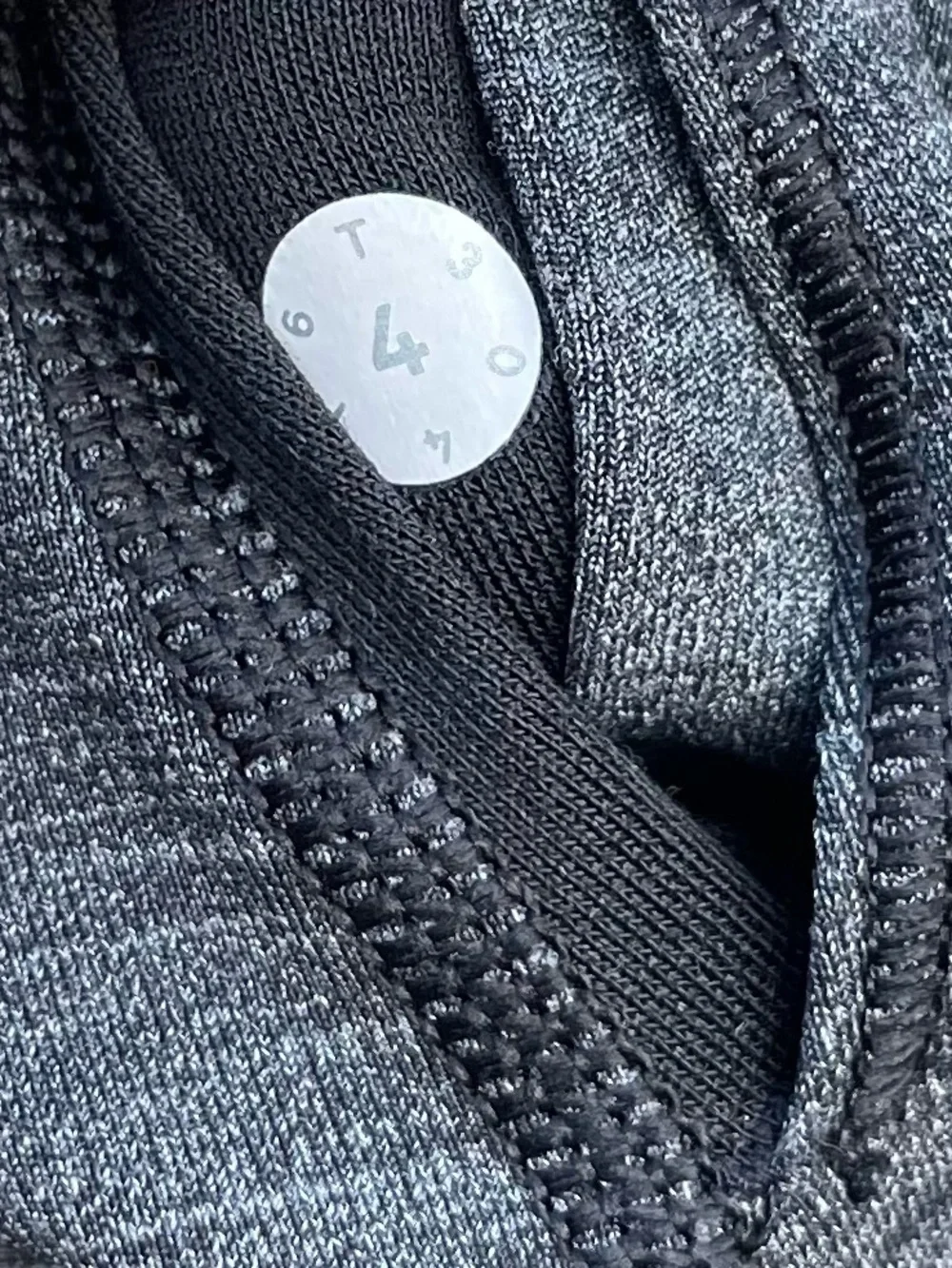 Lululemon  Athletic Leggings Heather Gray Yoga Pants Women's Sz 4